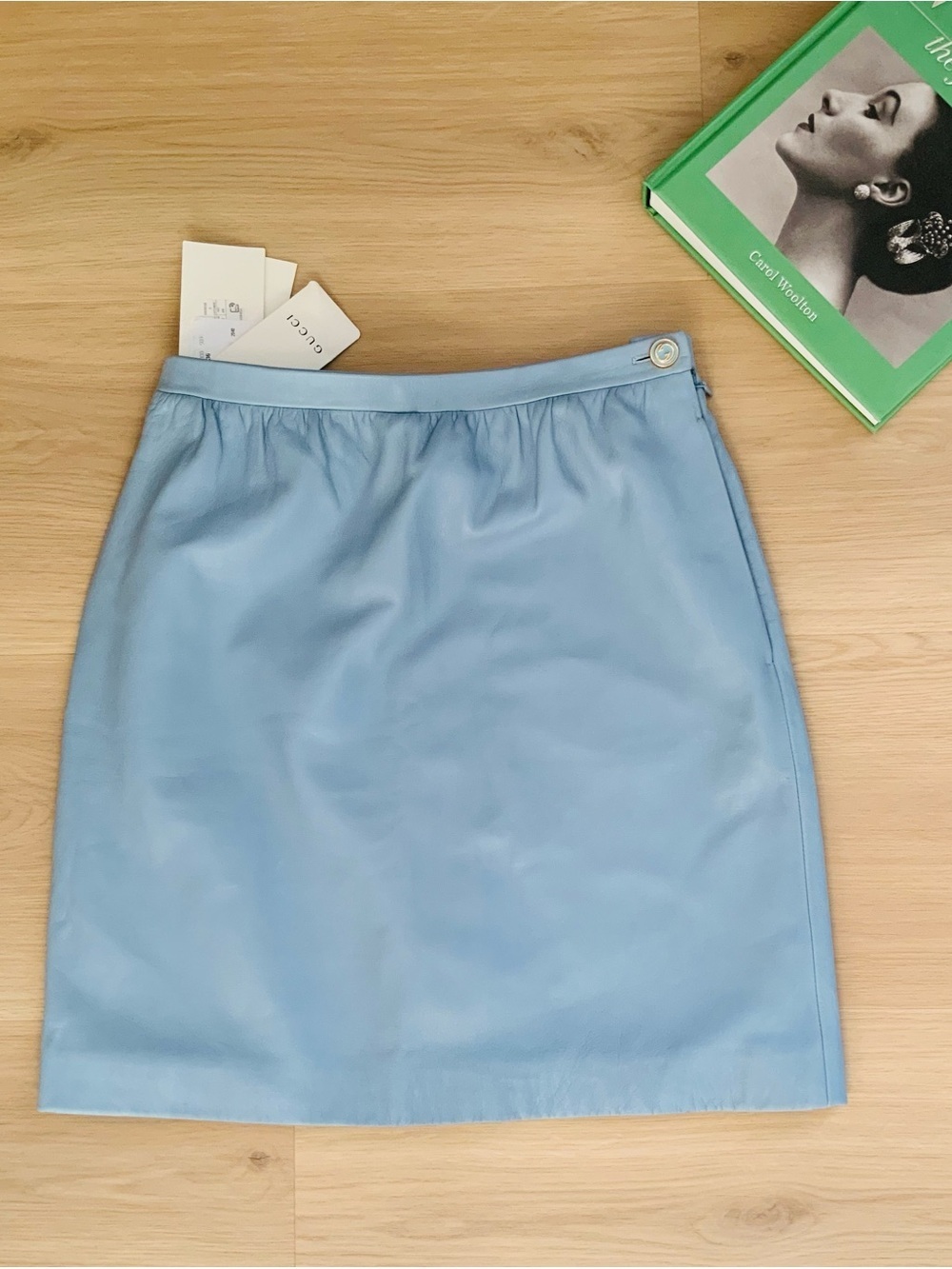 GUCCI SKIRT FRENCH PLONGE
BRIGHT BABY BLUE